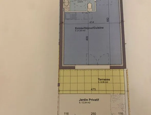 Studio de 28m2 à louer sur Noisy-le-Grand