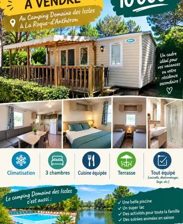 Mobil home à vendre