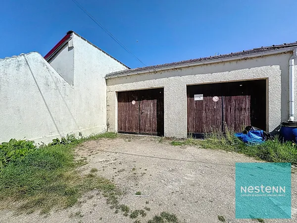 Double garage avec jardin à vendre à Esmans