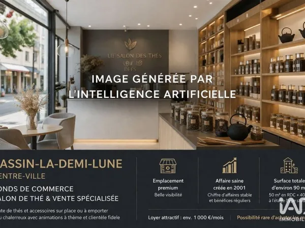 Fonds de commerce 90 m²