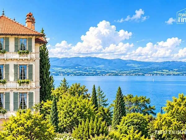VILLA DE CARACTÈRE AVEC VUE LAC - A VENDRE - THONON-LES-BAINS