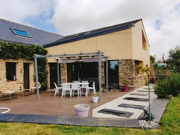 Longère Loft de campagne 150m2, 3 chbres 500 m2 terrain