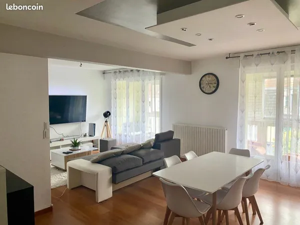Appartement 85 m² + garage double + ascenseur - proche centre