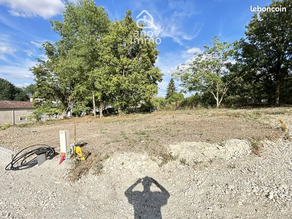 Terrain 856 m² Rouillac