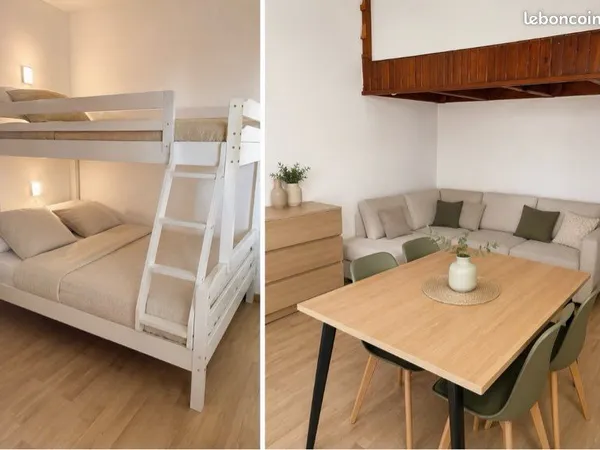 Agréable appartement rénové 30m2 + terrasse 15m2
