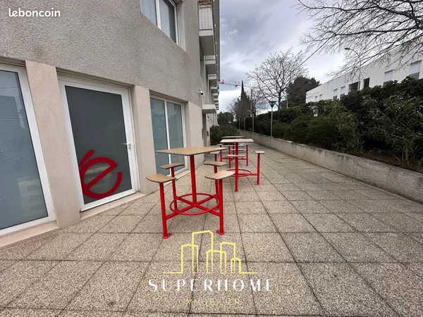 Studio 1 pièce 19 m²