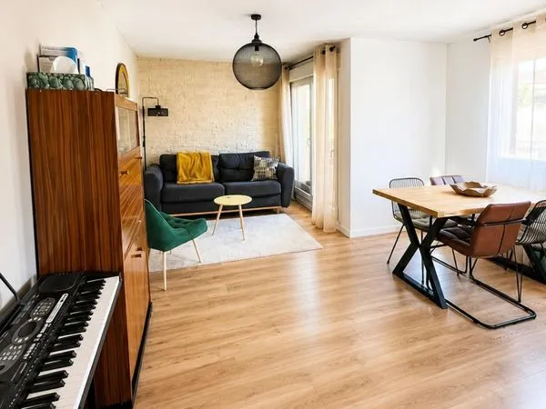 Appartement T2 meublé avec parking 47m2