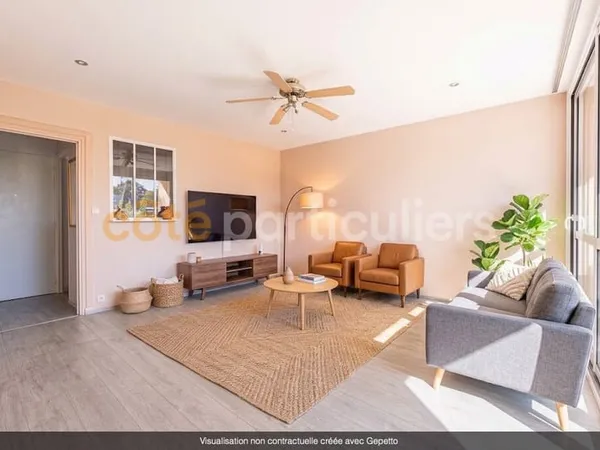 NANTES -- ÉRAUDIÈRE -- APPARTEMENT T3 -- DOUBLE BALCON -- 69 M2