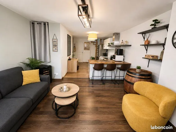 T2 avec terrasse de 15 m²