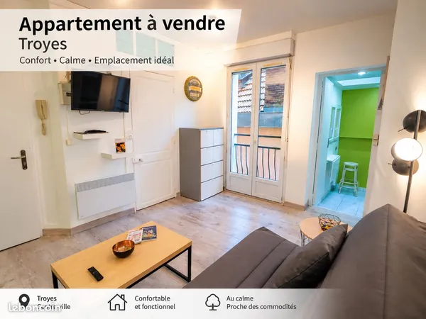 Appartement 1 pièce 17 m²