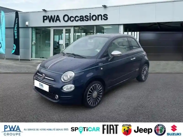 Fiat 500 1.2 8v 69ch eco pack riva — photo 1