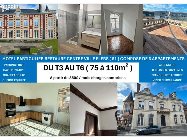 Appartements de standing centre ville