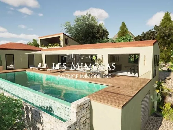 Terrain de 1450 m2 aux Issambres