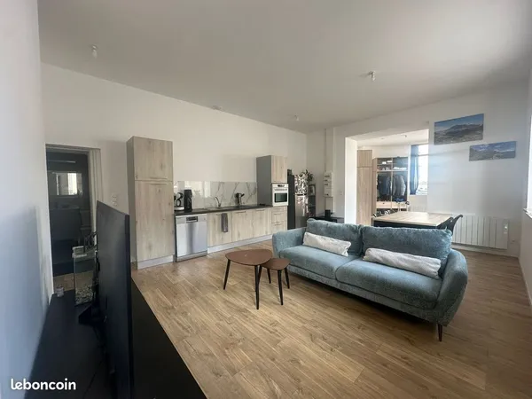 Appartement meublé 63m²