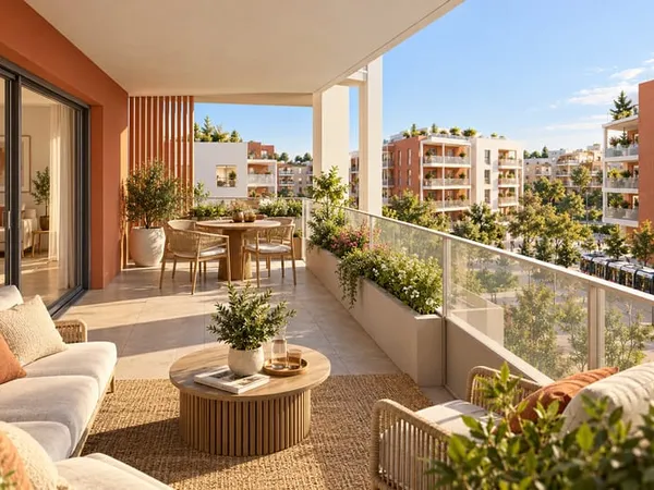 - MONTPELLIER - Nouvelle RESTANQUE - Votre appartement 4 pièces NEUF en TVA 5.5 % avec une TERRASSE