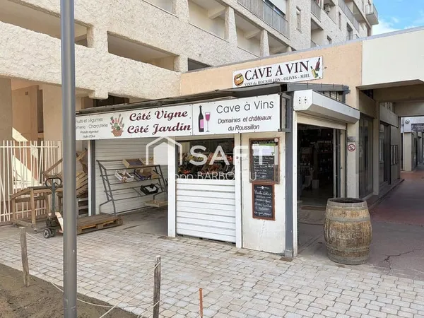 Local commercial de 55m² avec fonds de commerce