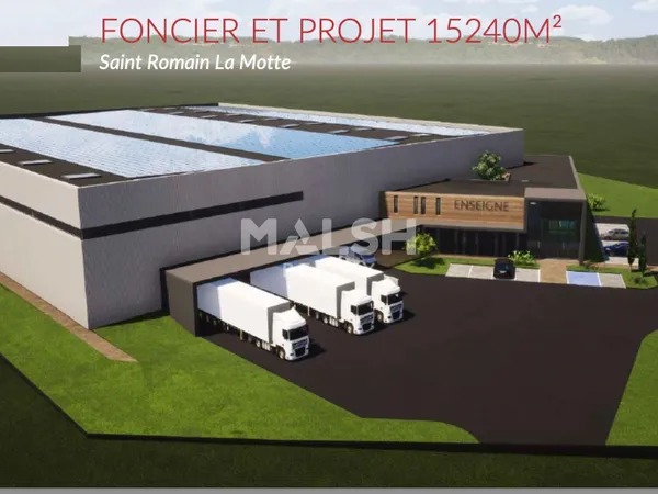Terrain 15240 m²