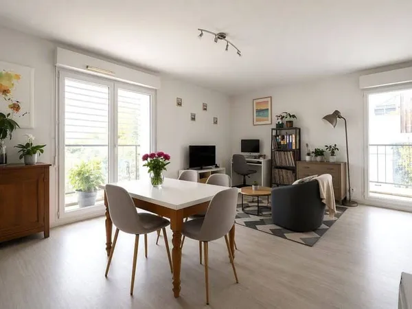 Appartement 3 pièces 61 m²