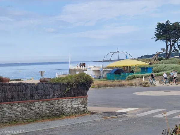 Vue mer et accès plage