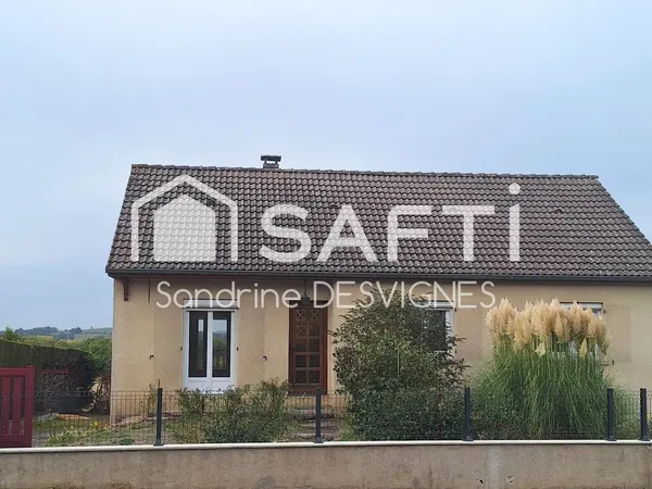 Pavillon 5 chbrs sur sous sol complet