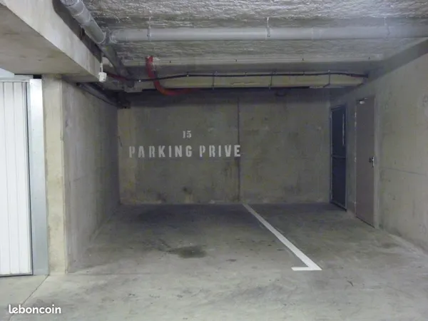 Loue place parking en sous-sol