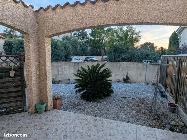 Bages 66 Loue maison T4 jardin