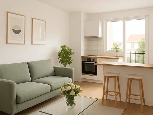 Appartement 2 pièces 37 m²