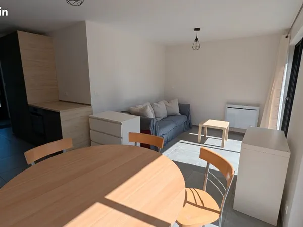 Location d'un 2 pièces meublé de 39 m2