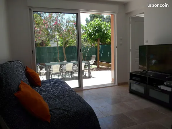 Appartement T2 meublé avec jardin privatif - Location temporaire