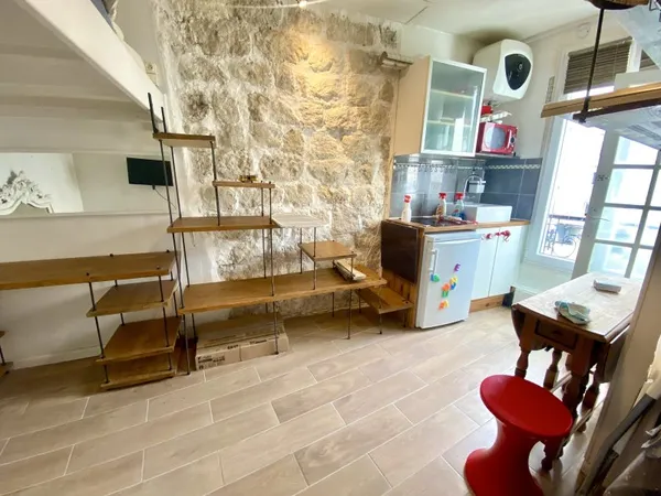 Studio aménagé Paris 20