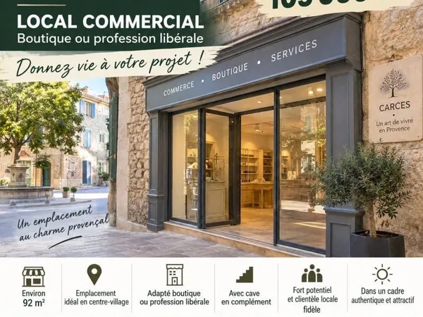 Bureau 92 m²