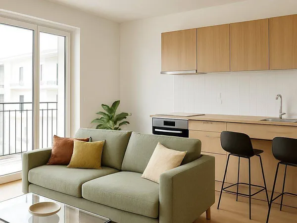 Appartement 2 pièces 46 m²