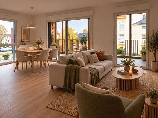 Appartement 3 pièces 68 m²