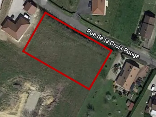 Terrain à bâtir lot de 2 parcelles 1290 + 1430 m2.