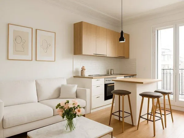 Appartement 2 pièces 46 m²
