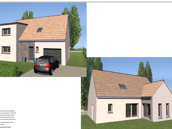Maison 3 pièces 113 m²