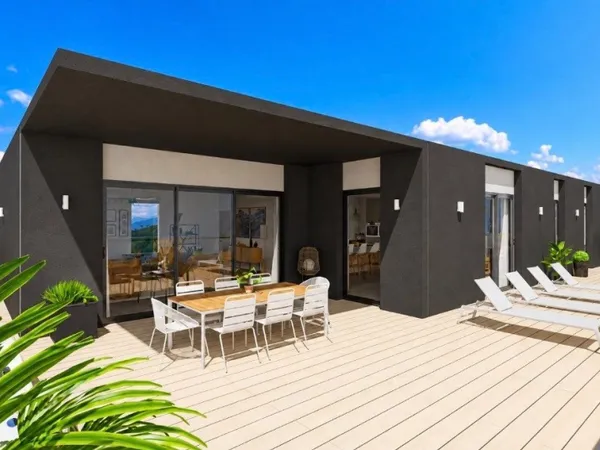 Superbe villa sur le toit de 183 m² avec terrasse de 176 m²