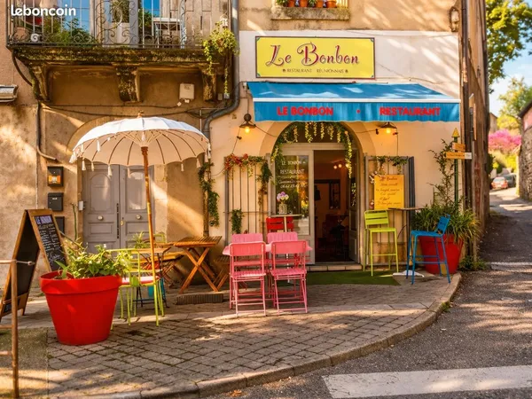 Fonds de commerce - restaurant le bonbon - les vans - 72 000