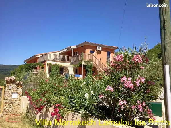 Opportunité d'investissement - Activité de gîtes 3* et PMR à Lamalou-les-Bains - Villa Marrakech