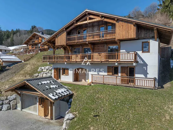 Chalet neuf - 5 chambres - Vues Mont-Blanc