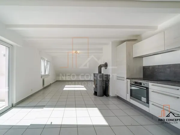 * GEUDERTHEIM - Très beau 3 pièces situé dans une petite copropriété de 3 logements, avec vue magnif
