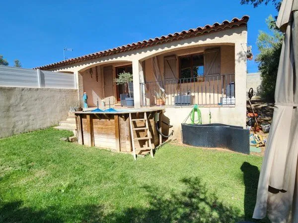 Maison plein-pied de 64m2 3 pièces terrasse et jardin
