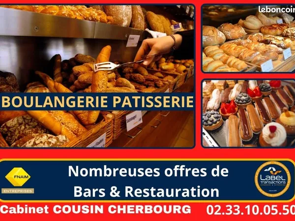Fonds de commerce boulangerie Coutances