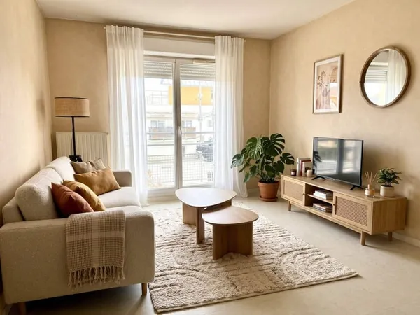 Appartement 2 pièces 46 m²