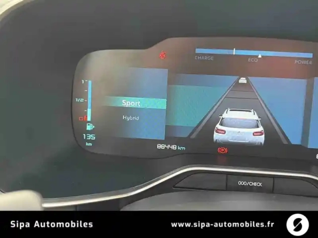 Citroën C5 Aircross hybride rechargeable 225 e-eat8 — photo 38