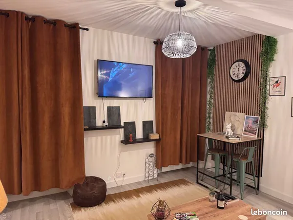 T2 meublé de charme - Hyper-centre de Bayeux - 42 m²