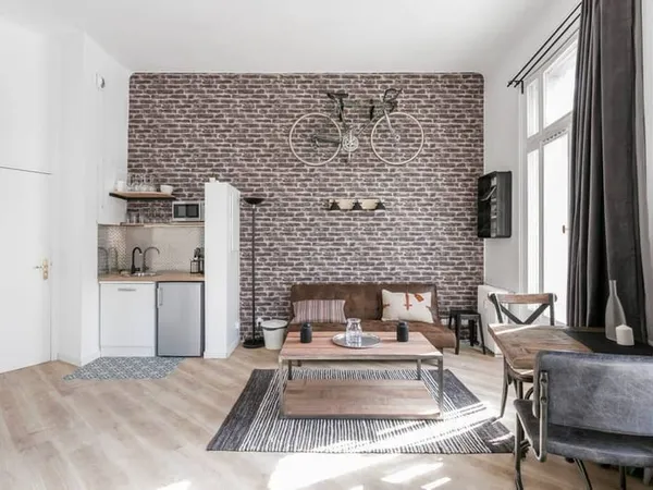 Studio 1 pièce 26 m²