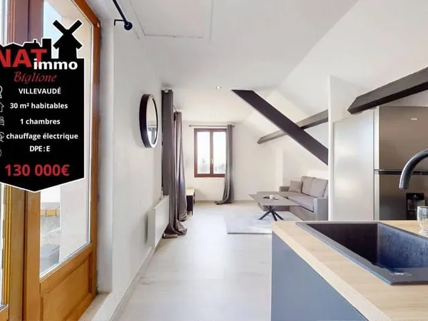 Appartement 2 pièces 29 m²
