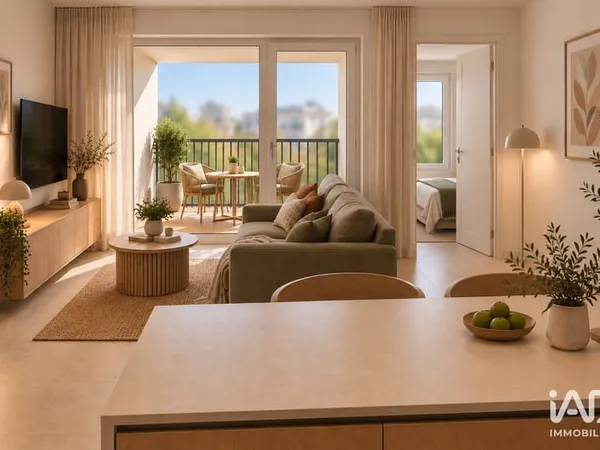 Appartement 2 pièces 45 m²