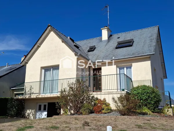 Servon sur Vilaine - Maison 4 chambres jardin et sous sol complet près du bourg